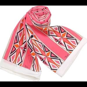 EMILIO PUCCI Morocco Oblong Silk Scarf